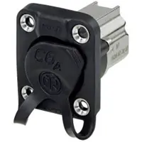 Neutrik NE8FDX-P6-W Doorvoer-inbouwbus NE8FDX-P6-W Bus, inbouw Aantal polen (sensoren) 8P8C Zwart 1 stuk(s)