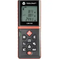 Toolcraft LDM X40 Laserafstandsmeter 40 m