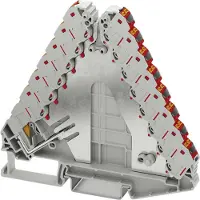 Phoenix Contact 3270224 Potentiaalverdeler 8.3 mm Spanveer Grijs 10 stuk(s) Piece