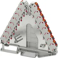 Phoenix Contact 3270226 Potentiaalverdeler 8.3 mm Spanveer Grijs 10 stuk(s) Piece
