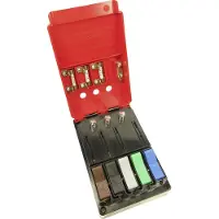 Cliff CL18303 Meetadapter - Rood/zwart