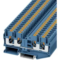 Phoenix Contact 3212947 Doorgangsklem 8.2 mm Spanveer Blauw 50 stuk(s)