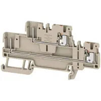 Weidmuller 2485840000 Doorgangsklem 2-etages 3.50 mm Spanveer Beige 50 stuk(s)