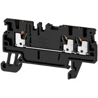 Weidmuller 2534230000 Doorgangsklem 3.50 mm Spanveer Zwart 50 stuk(s)