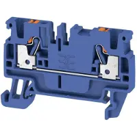 Weidmuller 2508000000 Doorgangsklem 5.1 mm Spanveer Donkerblauw 100 stuk(s)
