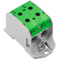 Weidmuller 2502720000 Doorgangsklem 47 mm Schroeven Groen 1 stuk(s)