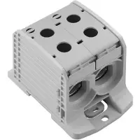 Weidmuller 2502800000 Doorgangsklem 67.60 mm Schroeven Grijs 1 stuk(s)