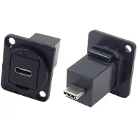 Cliff CP30211 XLR-adapter USB C-bus naar USB C Adapter, inbouw 1 stuk(s)