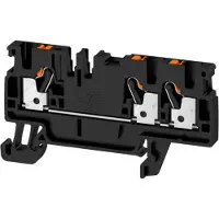Weidmuller 1521920000 Doorgangsklem 5.1 mm Spanveer Zwart 100 stuk(s)