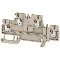 Weidmuller 2469370000 Doorgangsklem 2-etages 3.50 mm Spanveer Beige 50 stuk(s)