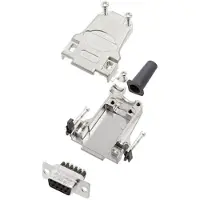 Amphenol L17DTZF15-RG+L77DA15SST D-sub female connectorset 180 ° Aantal polen: 15 Schroeven 1 stuk(s)