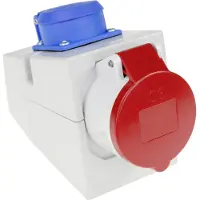As Schwabe 60437 60437 CEE-wandcontactdoos 16 A 5-polig 400 V 1 stuk(s)