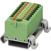 Phoenix Contact 3273250 Verdeelblok 56 mm Spanveer Groen 8 stuk(s)