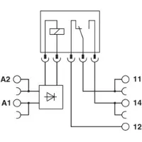 Phoenix Contact PLC-RSC-24DC/21/EX Interfacerelais 1x wisselcontact Piece 10 stuk(s)