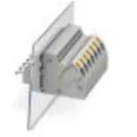 Phoenix Contact 3059744 Doorvoerklem 8.1 mm Soldeerlippen Grijs 50 stuk(s)