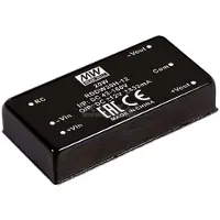 MEAN WELL RDDW20G-15 DC/DC-converter 666 mA 20 W Aantal uitgangen: 2 x Inhoud 1 stuk(s)