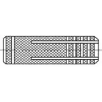 Toolcraft TO-5455485 Spreidplug 100 stuk(s)