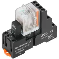 Weidmuller DRMKIT 24VDC 2CO LD Relaismodule (modulair) Nominale spanning: 24 V/DC Schakelstroom (max.): 10 A 2x wisselcontact Package 10 stuk(s)