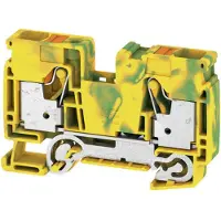 Weidmuller 2494010000 Aardklem 12 mm Push-In-klem Groen, Geel 20 stuk(s)