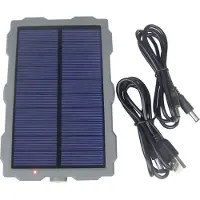Berger & Schroeter Wildcam 31884 Solarlader Laadstroom zonnecel 300 mA Capaciteit 1500 mAh