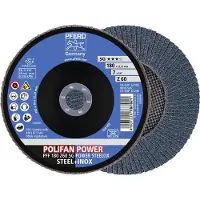 PFERD TOOLS 67686185 Z Sg Power Steelox Lamellenschijf Diameter 180 mm Boordiameter 22.23 mm Korrelgrootte (num) 60 10 stuk(s)