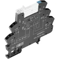 Weidmuller TRZ 24VDC 1CO AGSNO Relaismodule (modulair) Nominale spanning: 24 V/DC Schakelstroom (max.): 6 A 1x wisselcontact Piece 10 stuk(s)