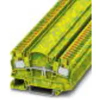 Phoenix Contact 3212154 Aardklem Push-In-klem Groen, Geel 50 stuk(s)
