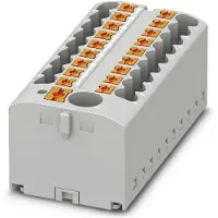 Phoenix Contact 3273504 Verdeelblok 56 mm Spanveer Grijs 8 stuk(s)
