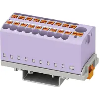 Phoenix Contact 3273126 Verdeelblok 28.6 mm Spanveer Violet 8 stuk(s)