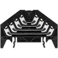 Weidmuller 1173820000 Rangeerverdeler 9.20 mm Push-In-klem Zwart 20 stuk(s) Piece