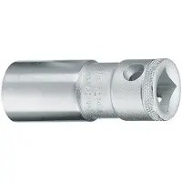 Gedore 56 6361770 Vierkant massief 10 mm (3/8 inch) Bougiesleutelinzet Houderfunctie 18 mm 3/8 18 mm 3/8 (10 mm)