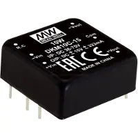MEAN WELL DKM10C-12 DC/DC-convertermodule 416 mA 10 W Aantal uitgangen: 2 x Inhoud 1 stuk(s)