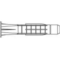 Toolcraft TO-5455119 Plug 52 mm 100 stuk(s)