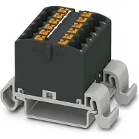 Phoenix Contact 3273168 Verdeelblok 31.2 mm Spanveer Zwart 8 stuk(s) Piece