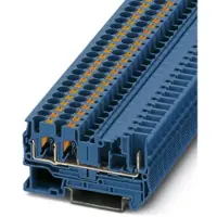 Phoenix Contact 3212201 Doorgangsklem Push-In-klem Blauw 50 stuk(s)