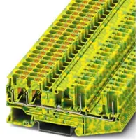 Phoenix Contact 3211999 Aardklem Push-In-klem Groen, Geel 50 stuk(s)