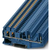 Phoenix Contact 3212000 Doorgangsklem Push-In-klem Blauw 50 stuk(s)