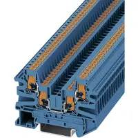 Phoenix Contact 1079006 Serieklem 5.2 mm Push-In-klem Blauw 50 stuk(s) Piece