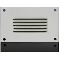 Rittal SK 2542.235 2542235 Ventilatieplaat (l x b x h) 8 x 210 x 100 mm Plaatstaal Grijs 4 stuk(s)