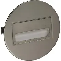 ZAMEL 13-211-22 Sona LED-wandinbouwlamp LED 0.42 W Staal