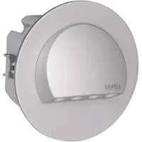ZAMEL 09-221-12 Rubi LED-wandinbouwlamp LED LED vast ingebouwd 0.42 W Aluminium