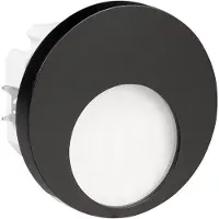 ZAMEL 02-221-62 Muna LED-wandinbouwlamp LED LED vast ingebouwd 0.42 W Zwart