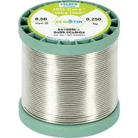 FELDER ISO-Core Ultra-Clear Sn100Ni+ Soldeertin, loodvrij Spoel Sn99,25Cu0,7Ni0,05 0.250 kg 0.5 mm