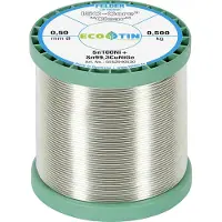 FELDER ISO-Core Clear Sn100Ni+ Soldeertin Spoel Sn99,25Cu0,7Ni0,05 0.500 kg 0.5 mm