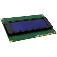 Display Elektronik OLED-module Geel Zwart 20 x 4 Pixel (b x h x d) 98 x 10 x 60 mm DEP20401-Y