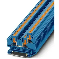 Phoenix Contact 1088732 Doorgangsserieklem 6.2 mm Push-In-klem Blauw 50 stuk(s) Piece