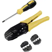 MaxTrack SW 17 L SW 17 L Krimpset Adereindhulzen, Connectoren (male), Kabelverbinders 0.5 tot 16 mm² Incl. verwisselbare krimpinserts