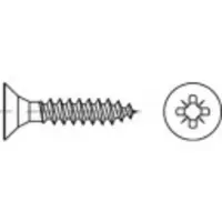 Toolcraft 1069738 Verzonken schroeven 4.5 mm 25 mm Kruiskop Pozidriv 88097 RVS A2 1000 stuk(s)