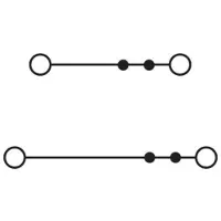 Phoenix Contact 3002615 Klem 3-etages 6.2 mm Spanveer Grijs 50 stuk(s)