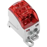 Weidmuller 2725260000 Verdeelblok Schroeven Rood 1 stuk(s) Piece
